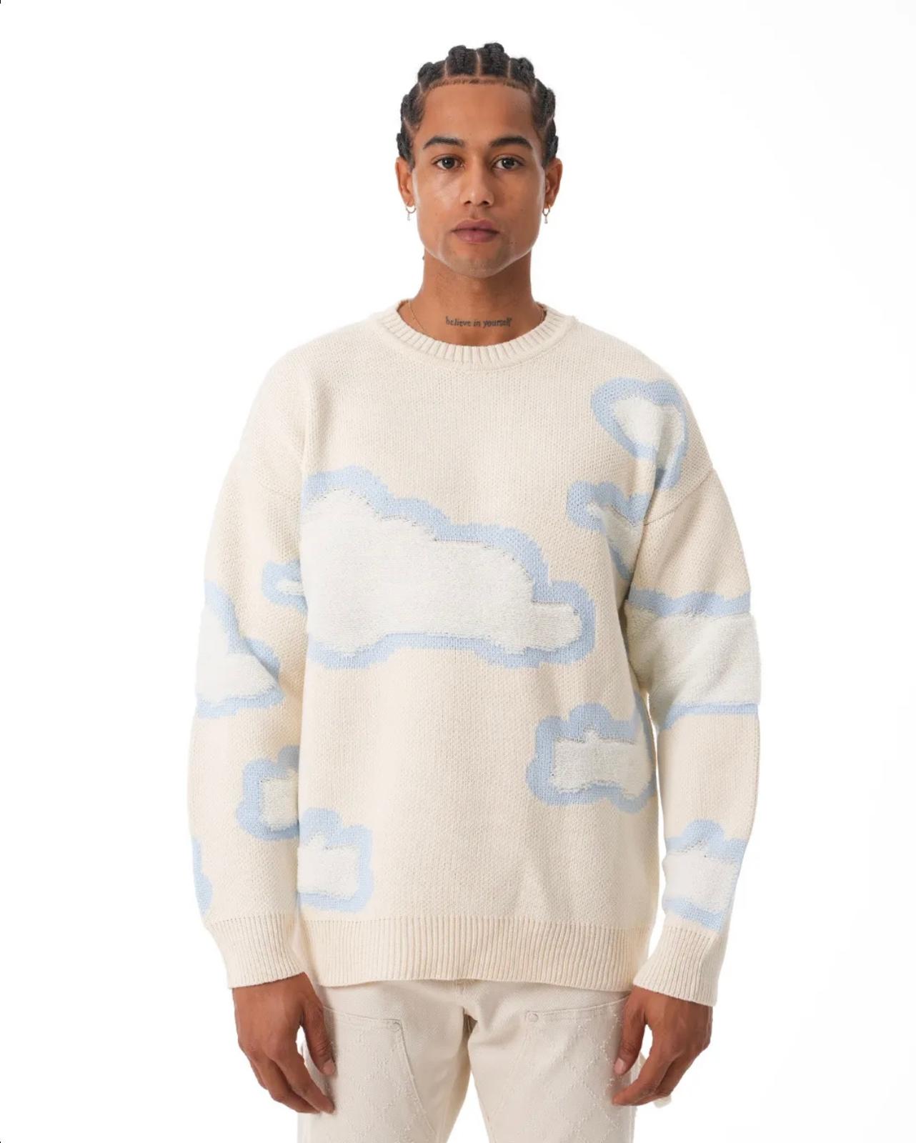 Pull nuage beige