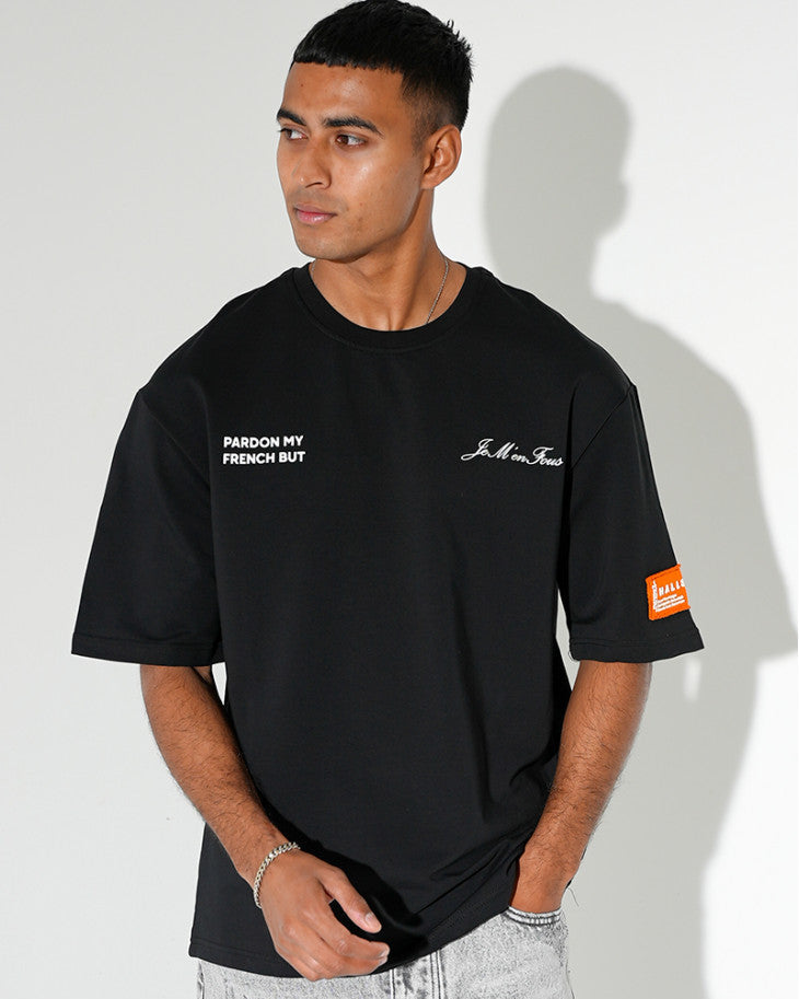 T-Shirt Pardon My French Black