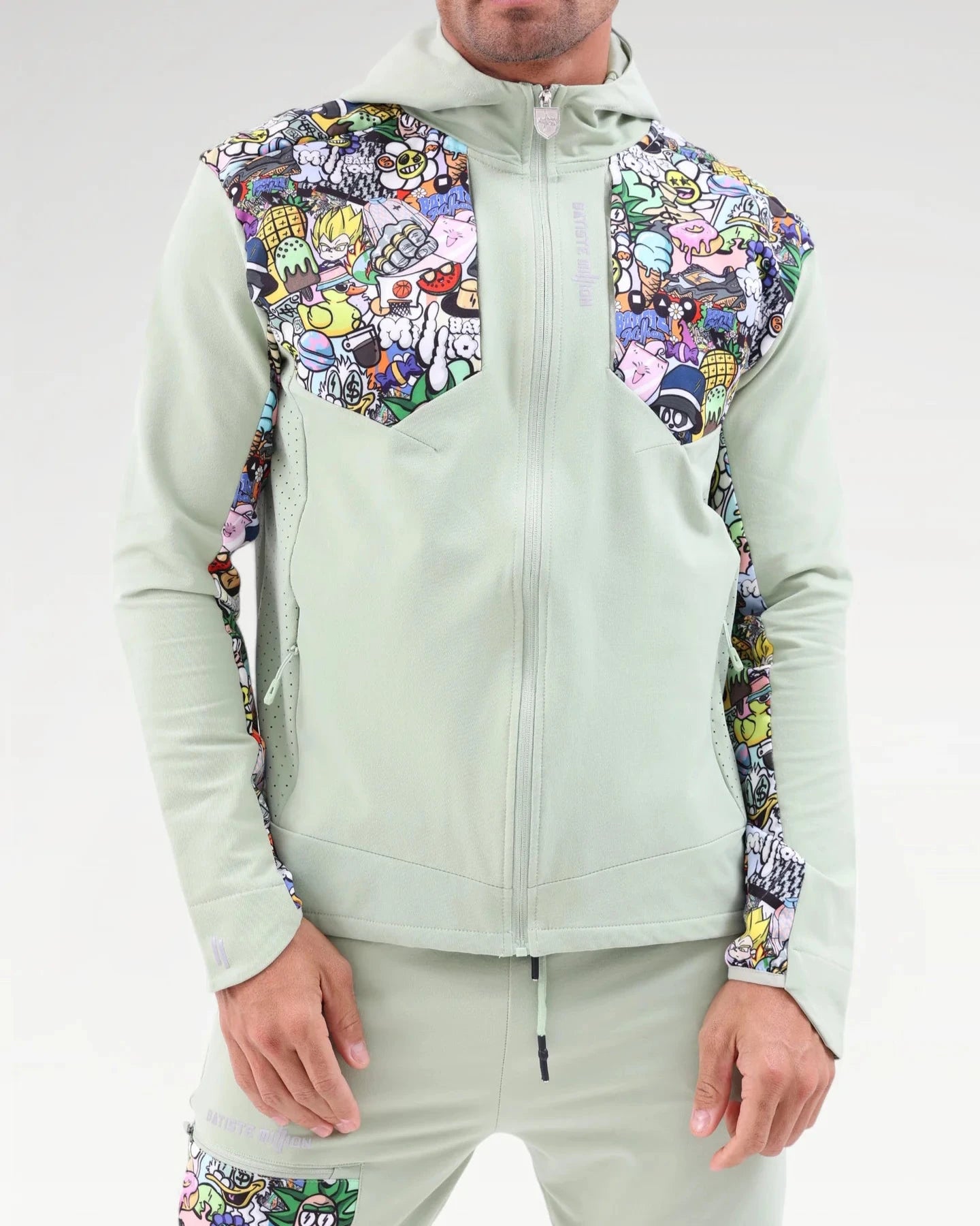 Ensemble Tech Vert d'eau