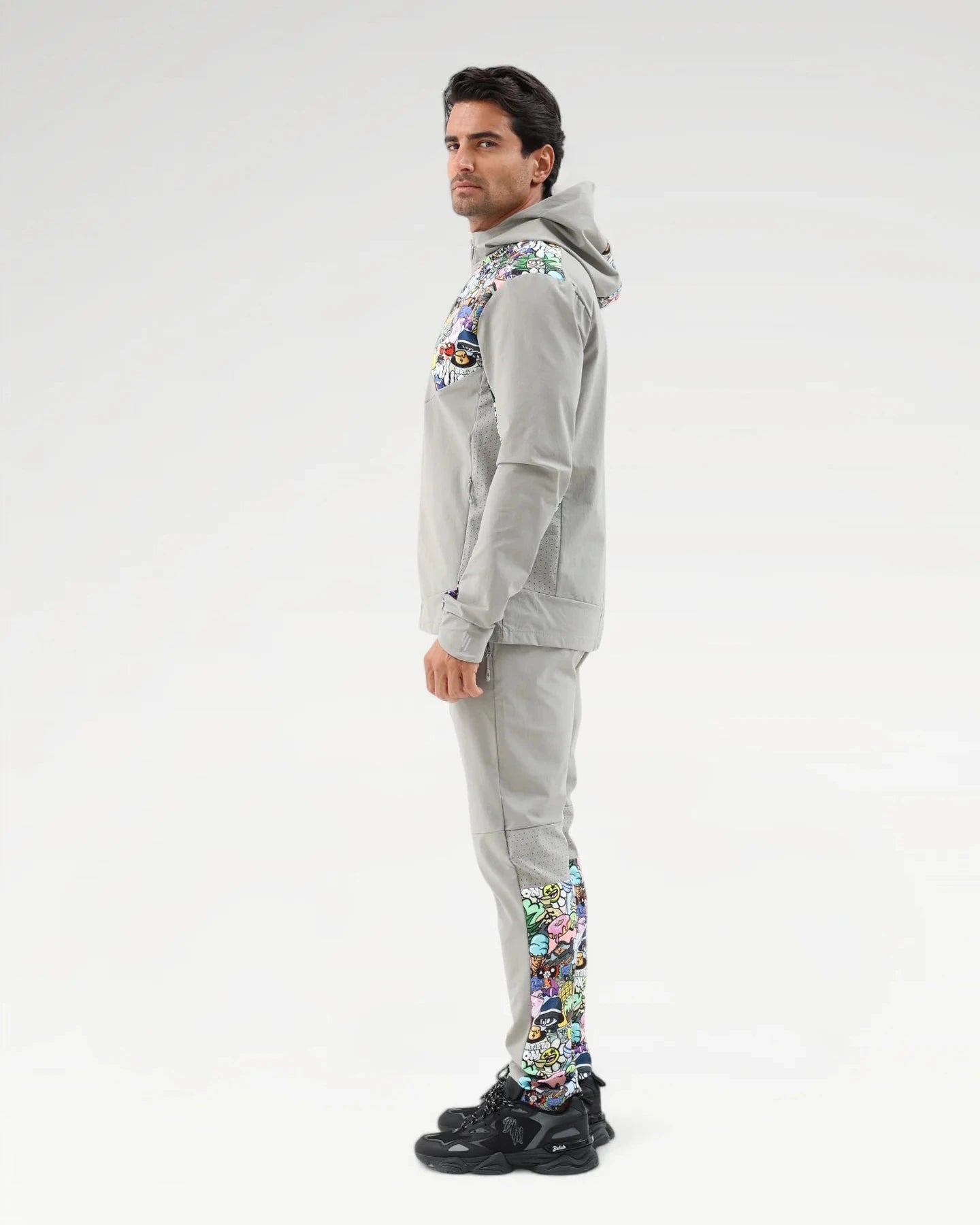 Ensemble Tech Gris