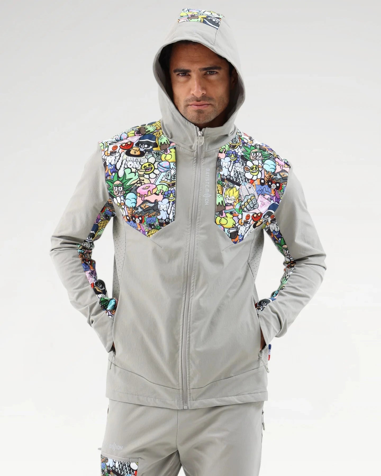 Ensemble Tech Gris