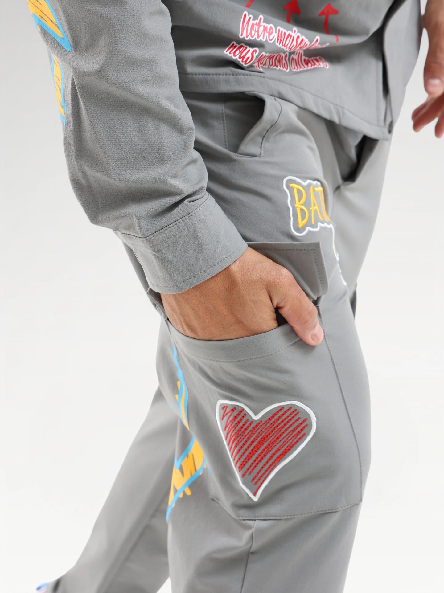 Ensemble BM COEUR Grey