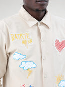 Ensemble BM COEUR Beige