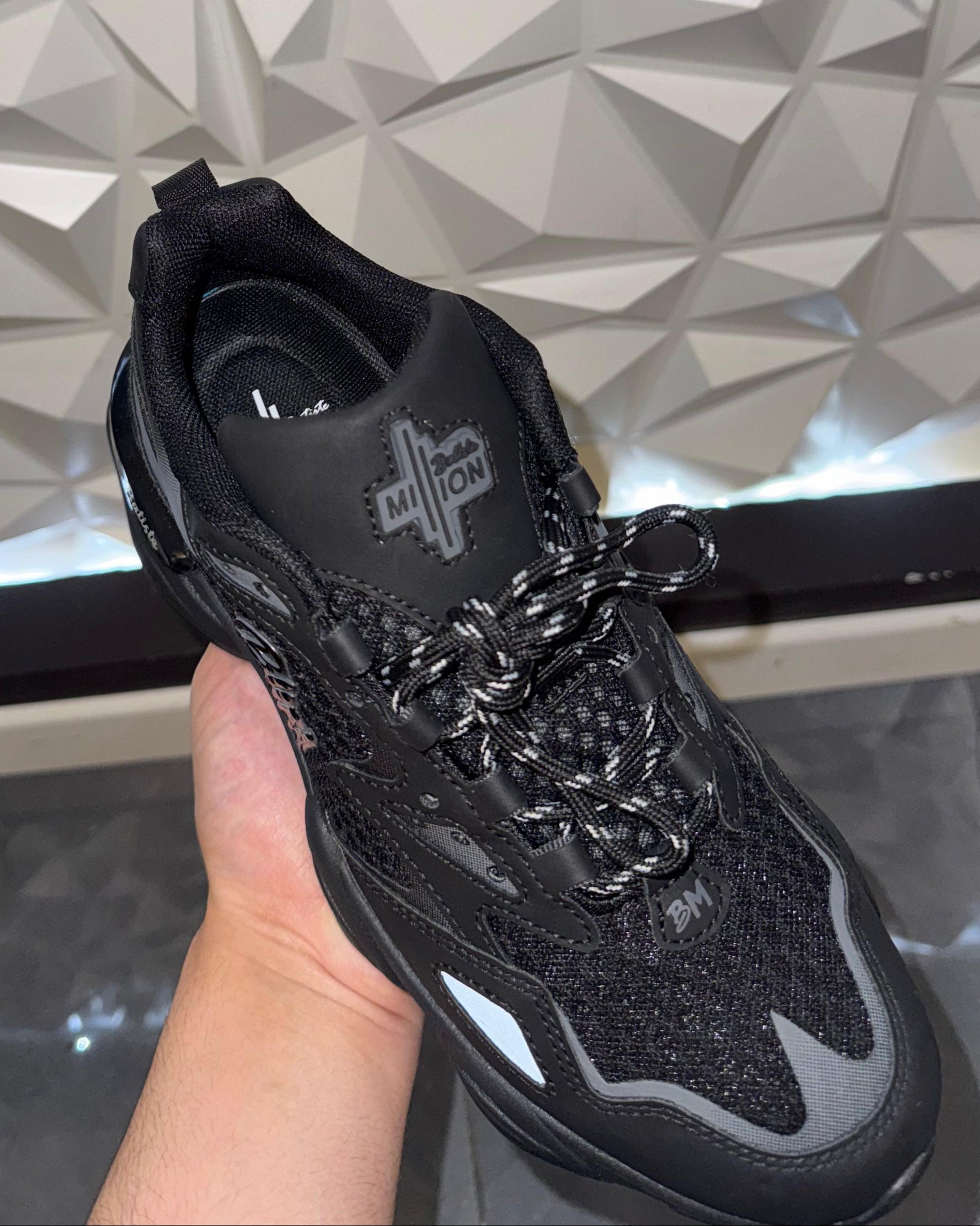 Basket BM Running Noir