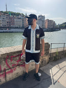 Ensemble Chemise Short Miami Noir