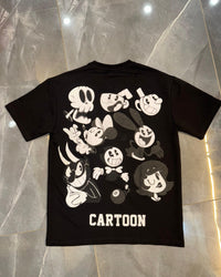 T-Shirt Cartoon Noir