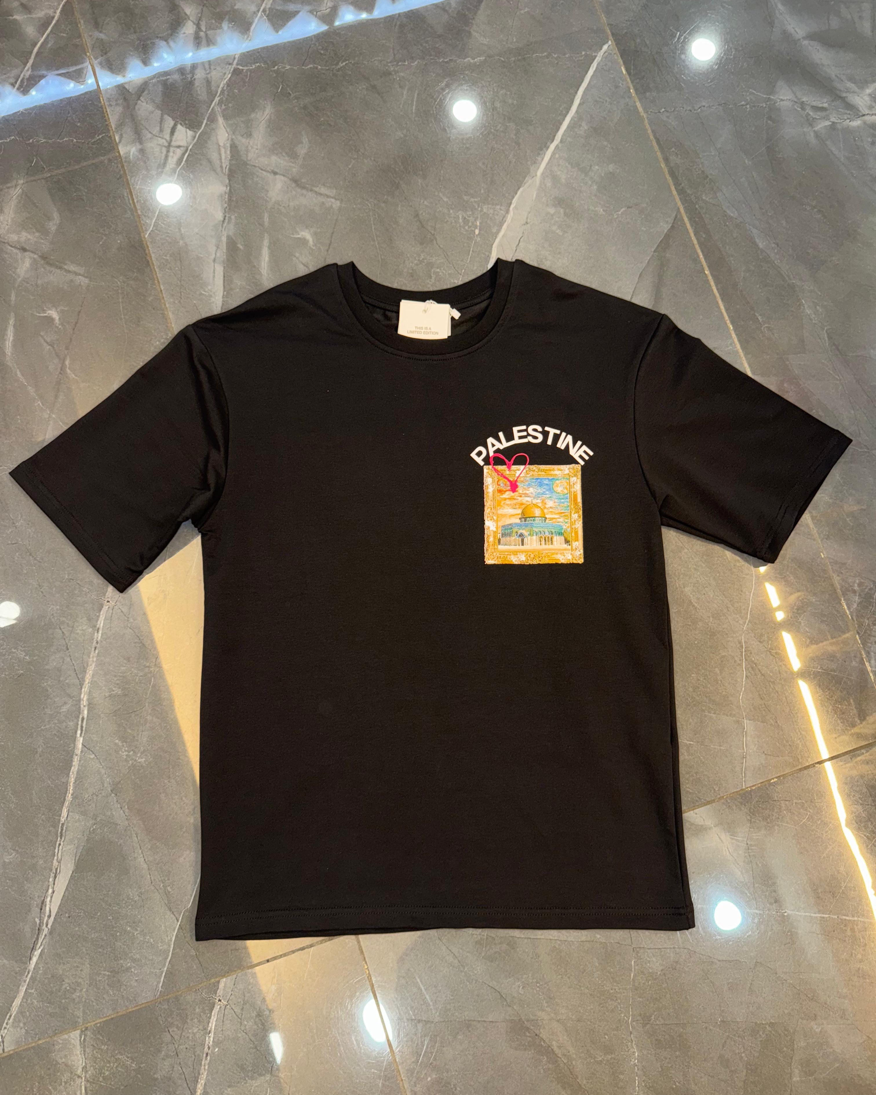 T-Shirt Palestine Noir