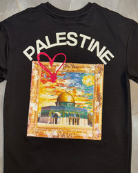T-Shirt Palestine Noir