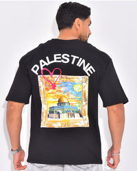 T-Shirt Palestine Noir