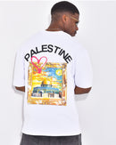 T-Shirt Palestine Blanc
