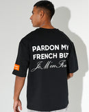 T-Shirt Pardon My French Black