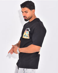 T-Shirt Palestine Noir